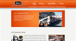 Desktop Screenshot of jjequipmentrentals.com